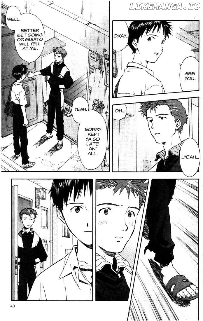 Shinseiki Evangelion chapter 35-36 - page 41