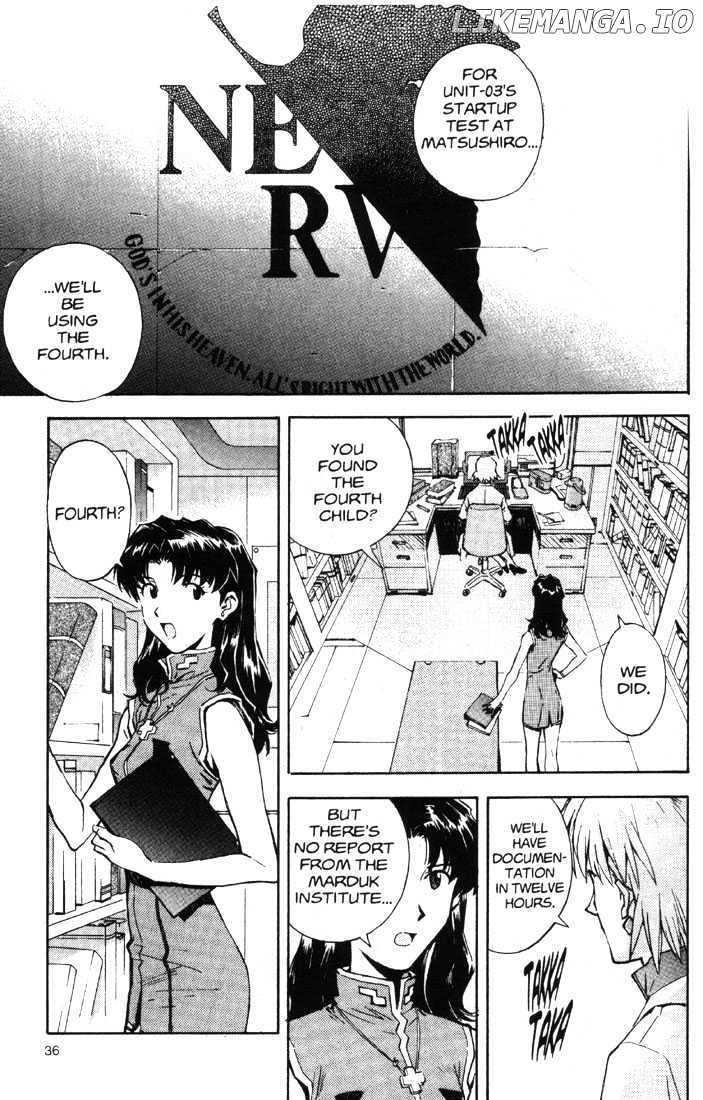 Shinseiki Evangelion chapter 34 - page 36