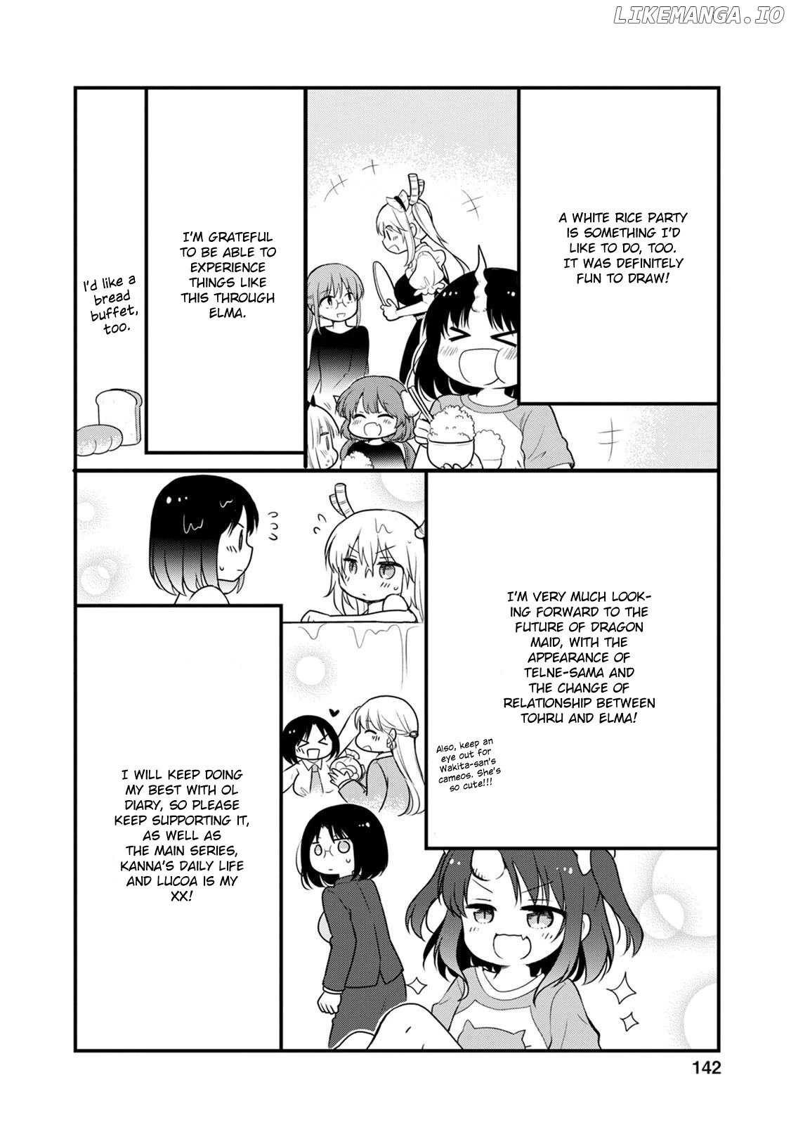 Kobayashi-san Chi no Maid Dragon: Elma OL Nikki chapter 36.5 - page 2