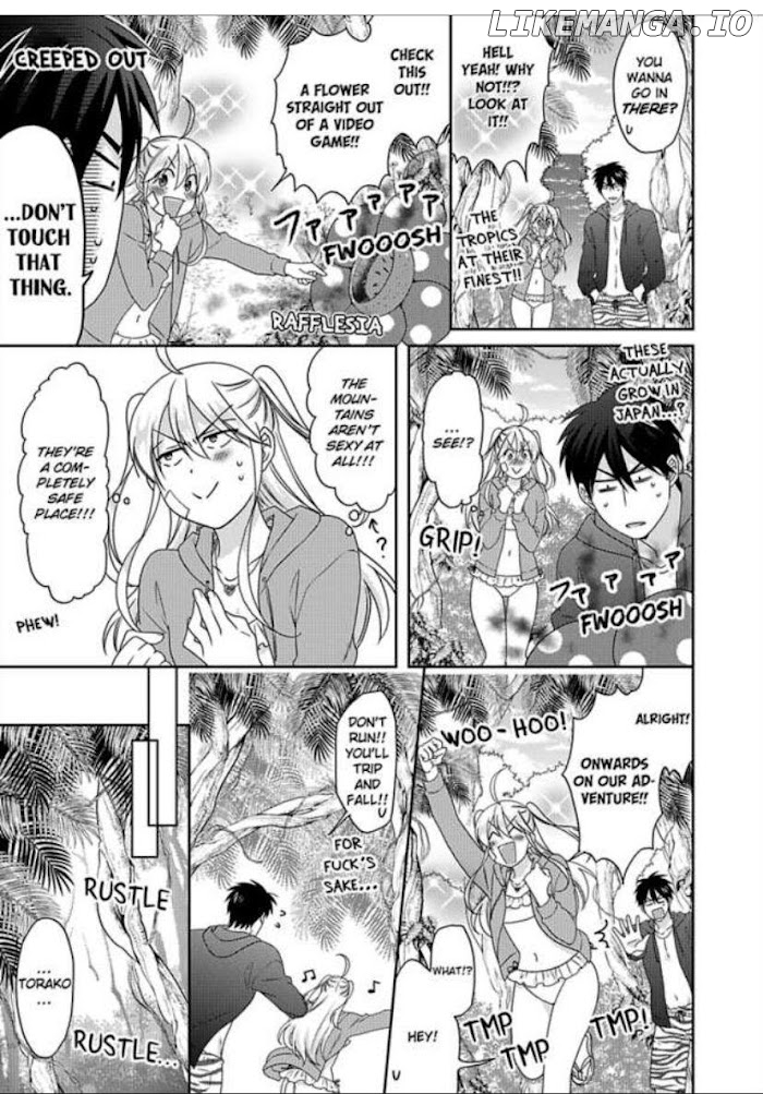 Nyotaika Yankee Gakuen ☆ Ore no Hajimete, Nerawaretemasu. chapter 43 - page 3