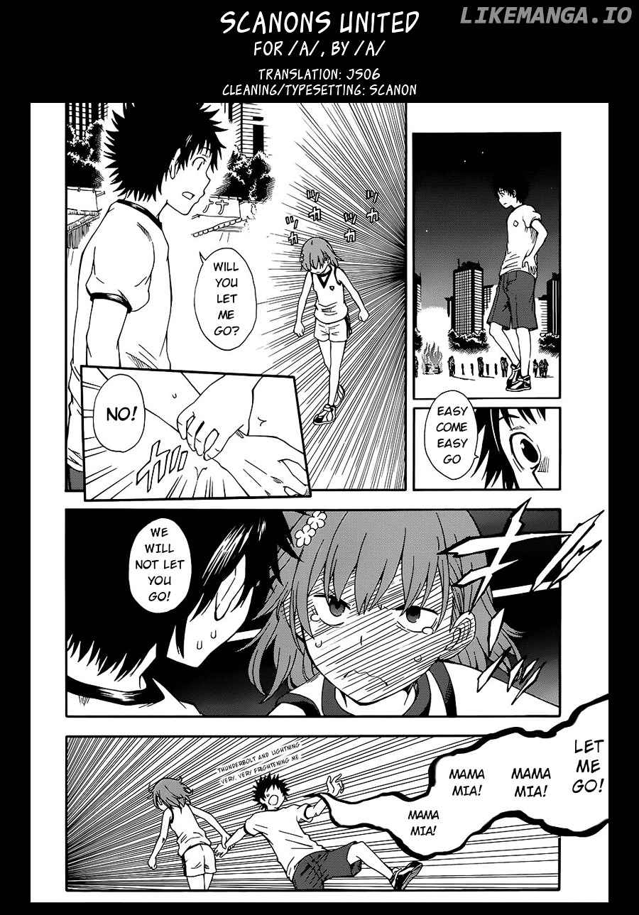 To Aru Kagaku no Railgun chapter 71.1 - page 21