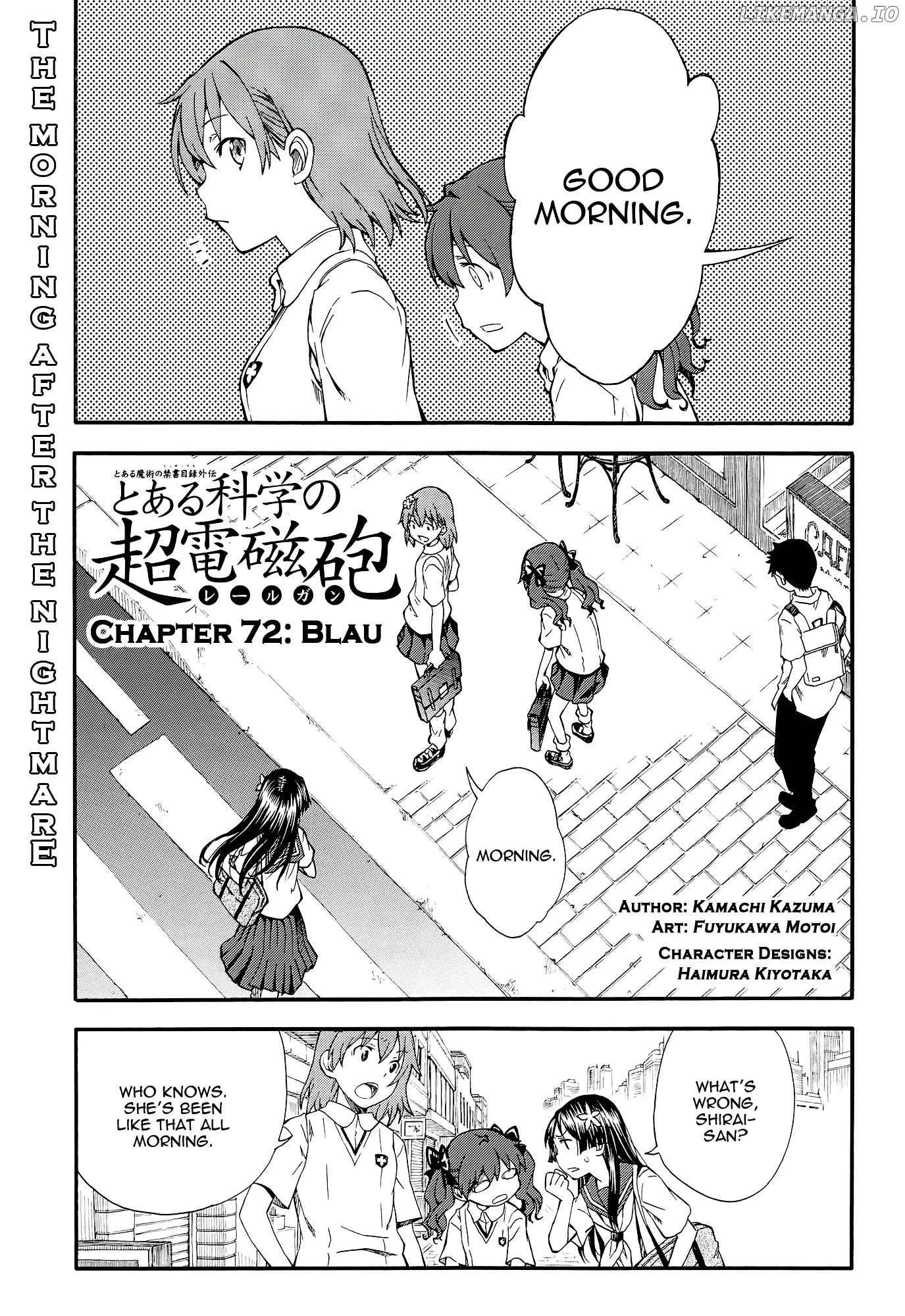 To Aru Kagaku no Railgun chapter 72 - page 1