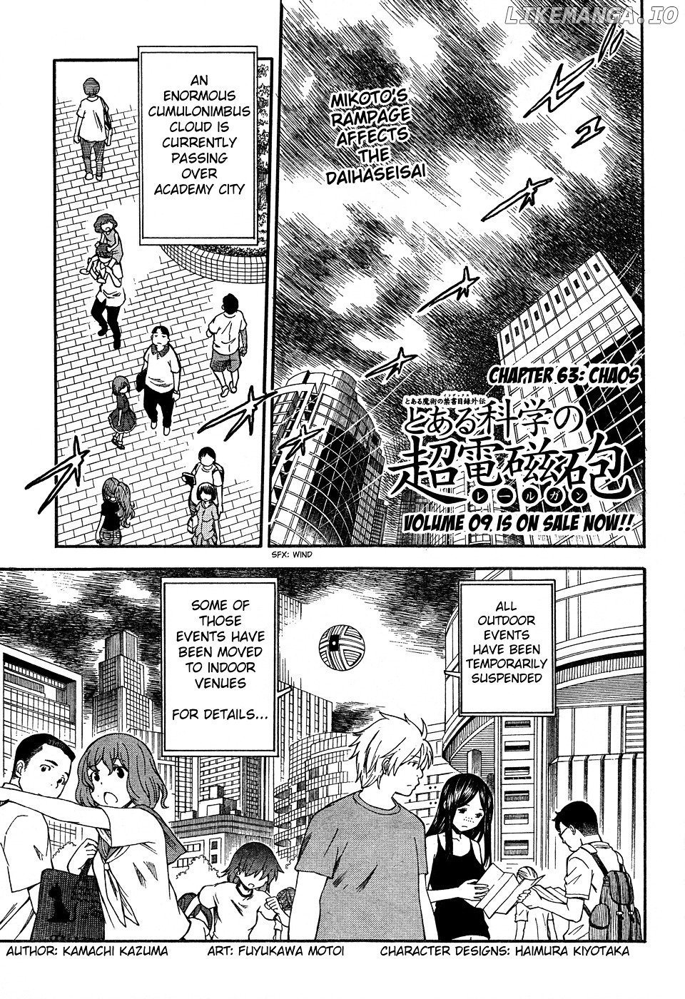 To Aru Kagaku no Railgun chapter 63 - page 1