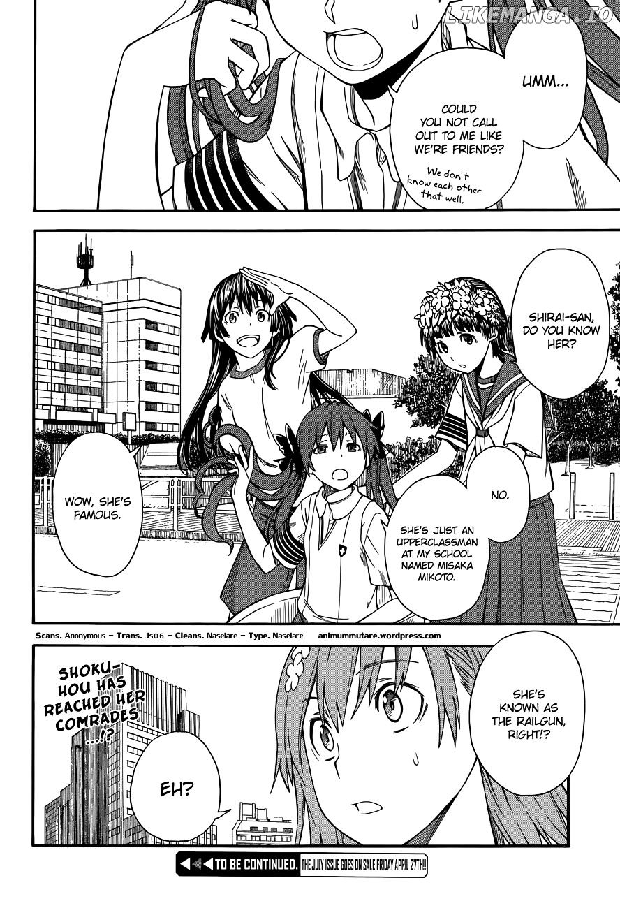 To Aru Kagaku no Railgun chapter 48 - page 30