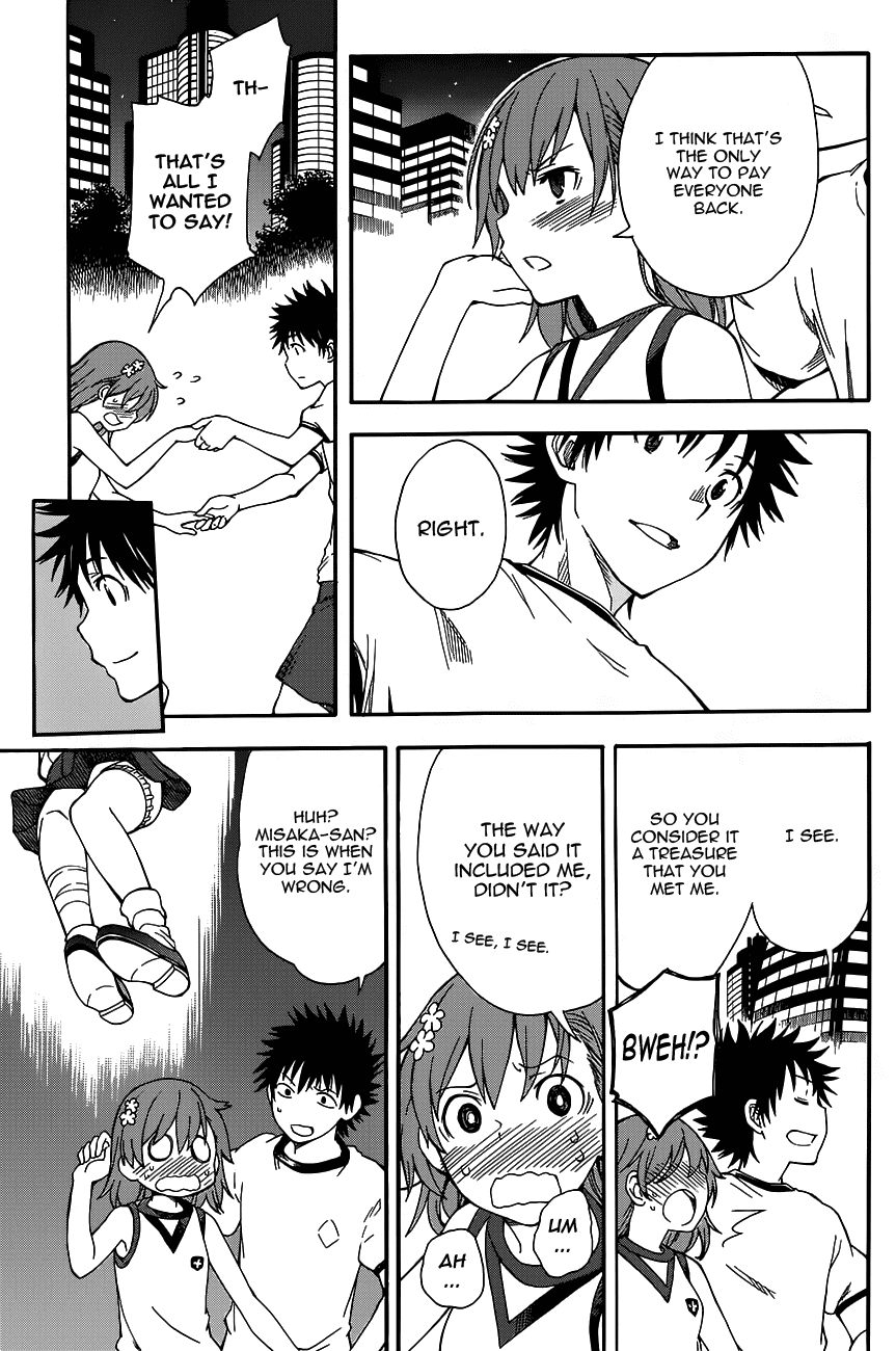 To Aru Kagaku no Railgun chapter 69.5 - page 19