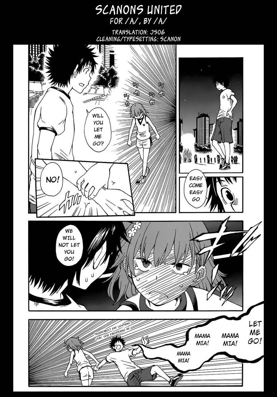 To Aru Kagaku no Railgun chapter 69.5 - page 21