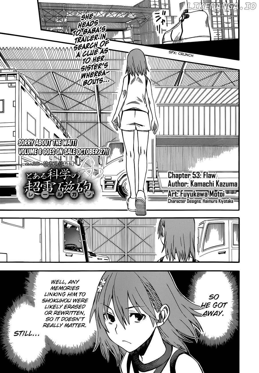 To Aru Kagaku no Railgun chapter 53 - page 1