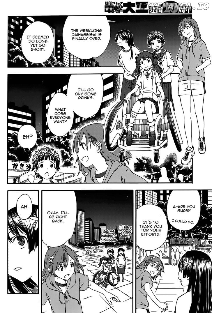 To Aru Kagaku no Railgun chapter 71 - page 8