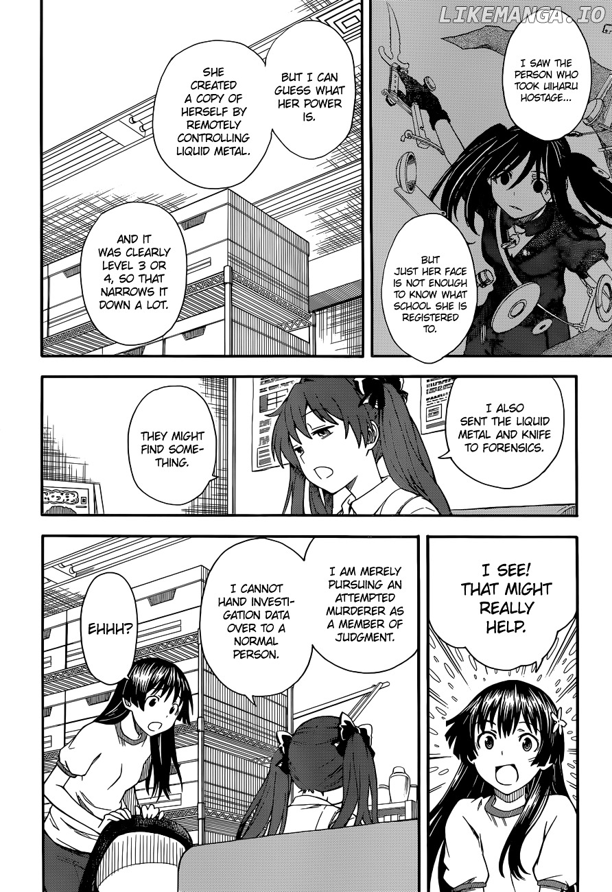 To Aru Kagaku no Railgun chapter 56 - page 22