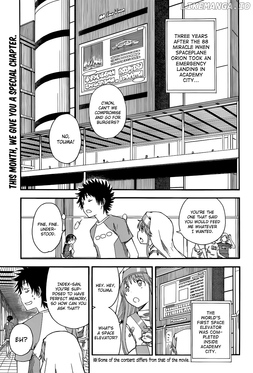 To Aru Kagaku no Railgun chapter 56.5 - page 1