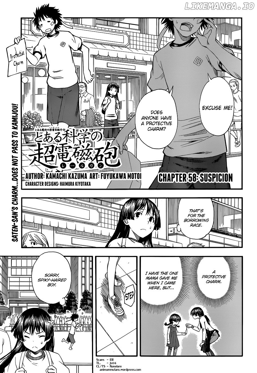 To Aru Kagaku no Railgun chapter 58 - page 1