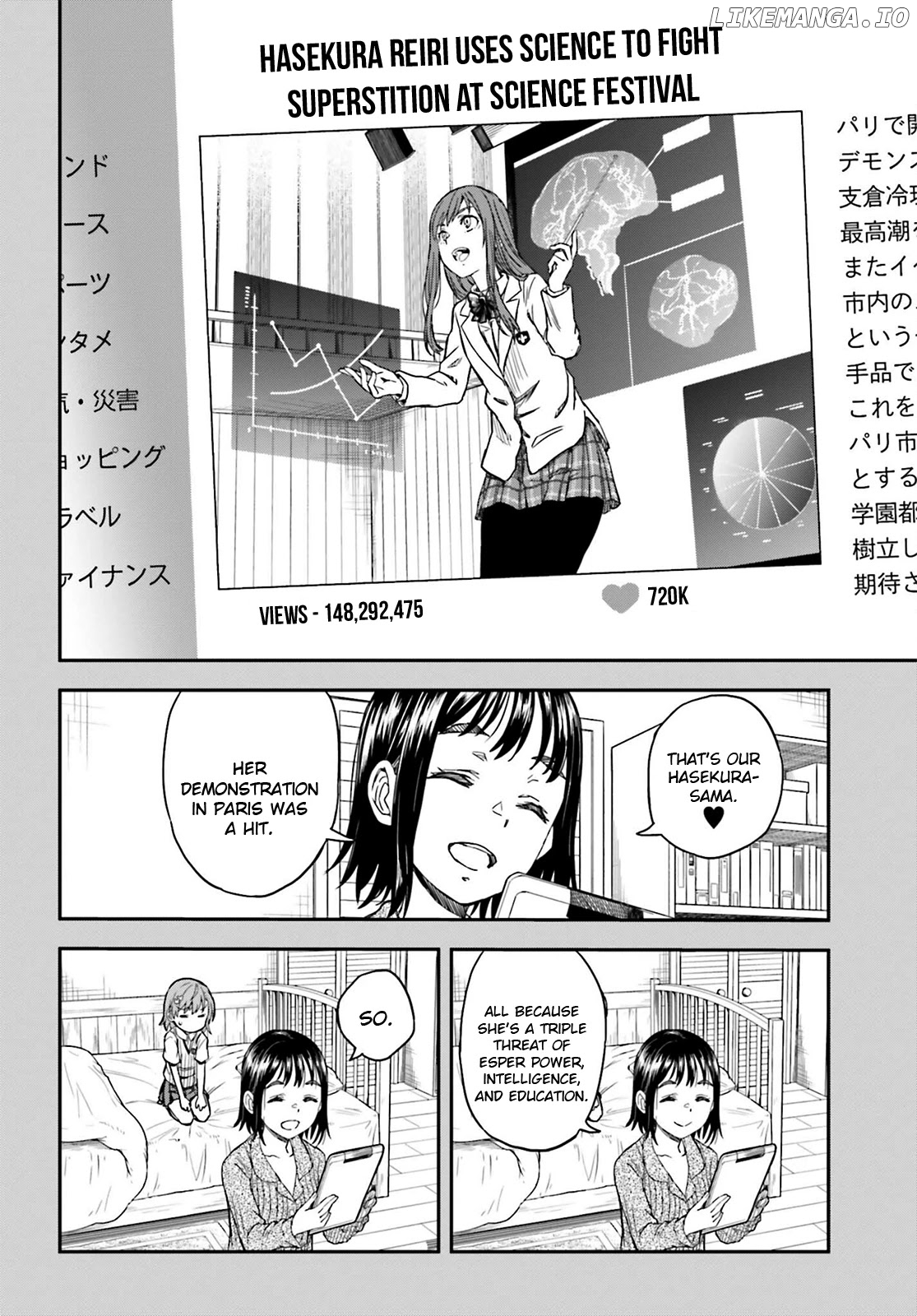 To Aru Kagaku no Railgun chapter 139.2 - page 10