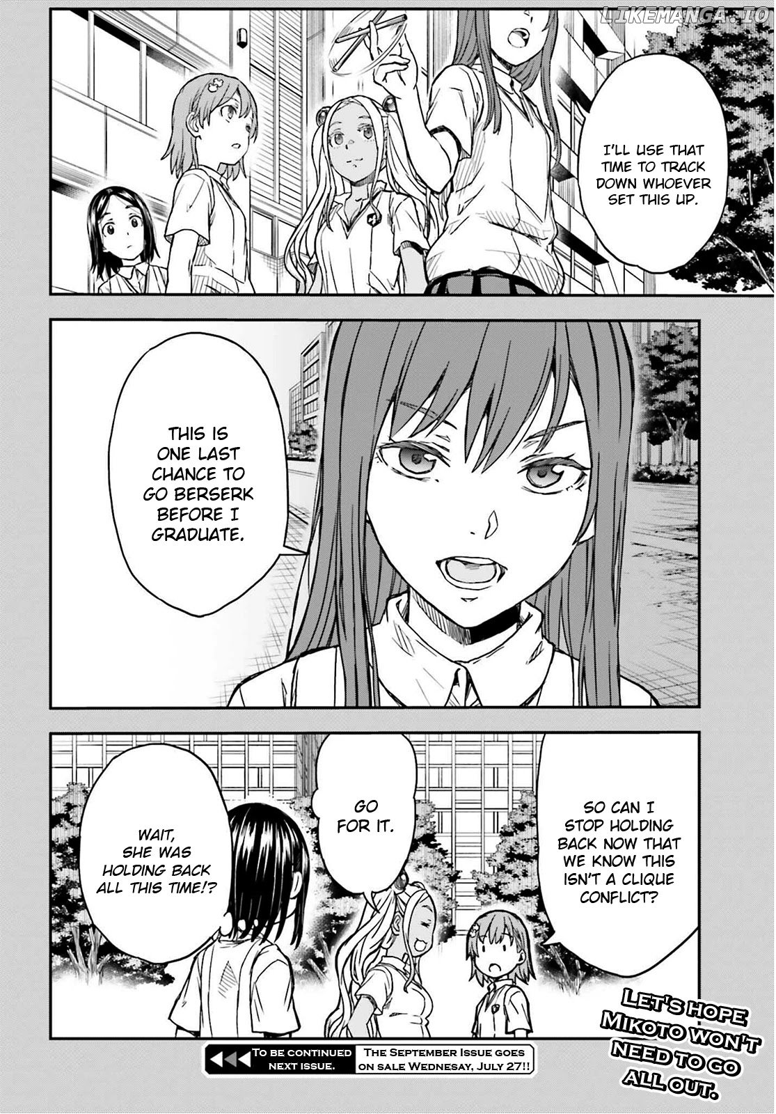 To Aru Kagaku no Railgun chapter 140.2 - page 20