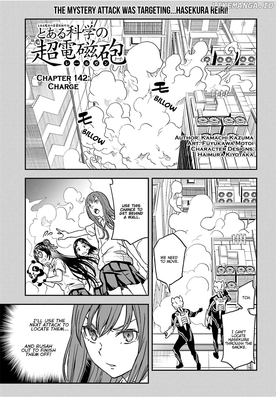 To Aru Kagaku no Railgun chapter 142 - page 1