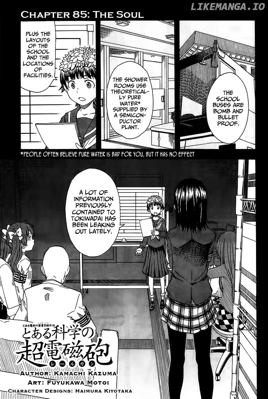 To Aru Kagaku no Railgun chapter 85 - page 1