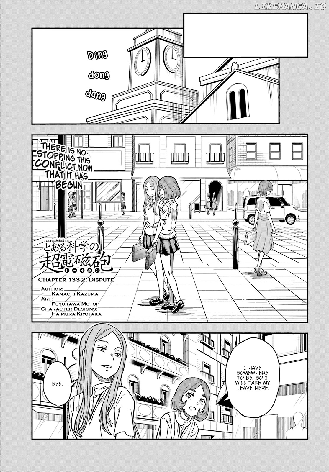 To Aru Kagaku no Railgun chapter 133.2 - page 1