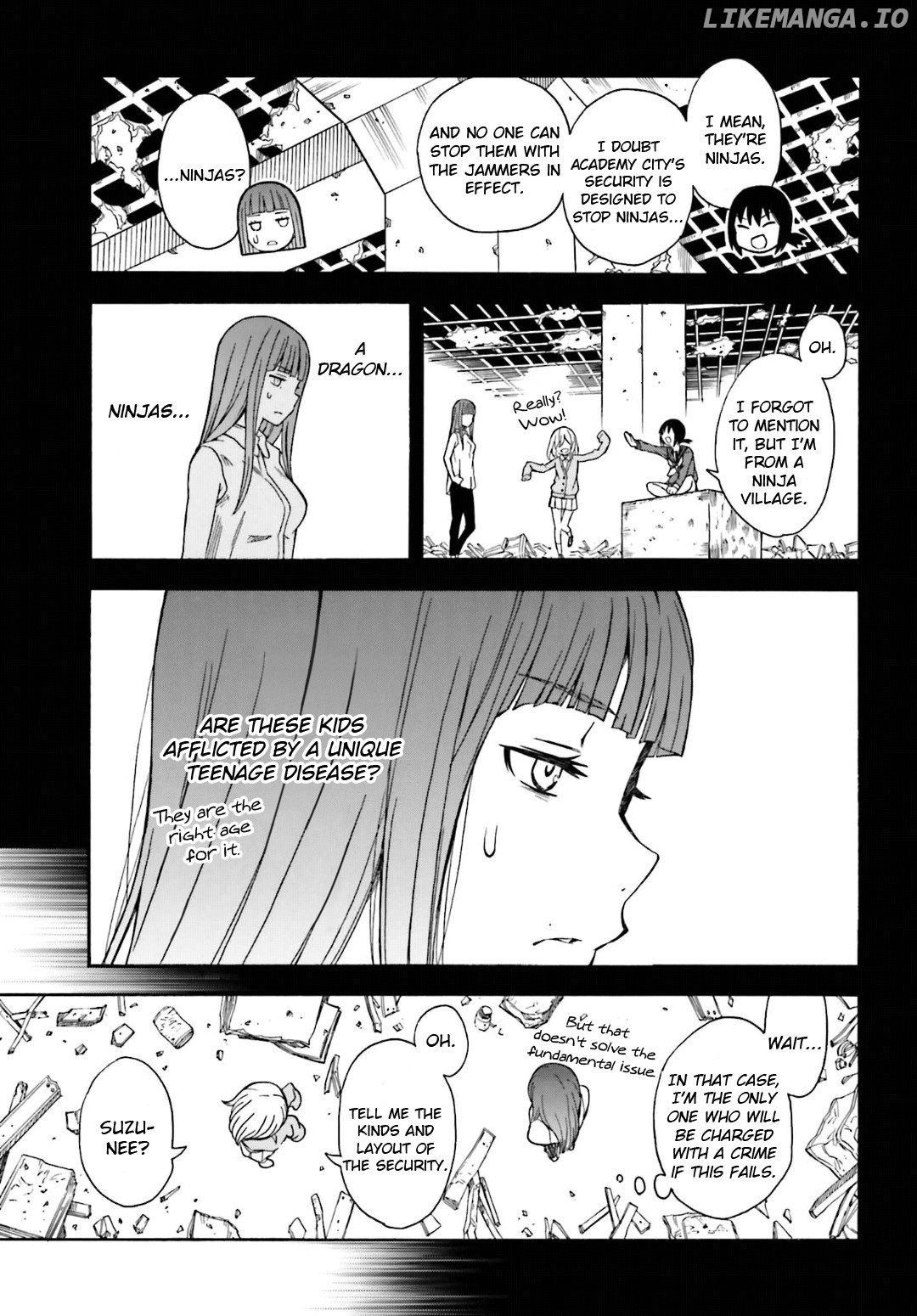 To Aru Kagaku no Railgun chapter 107 - page 5