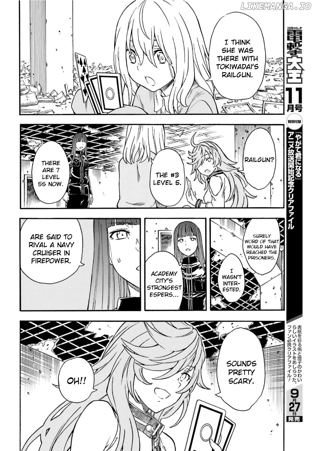 To Aru Kagaku no Railgun chapter 107 - page 8