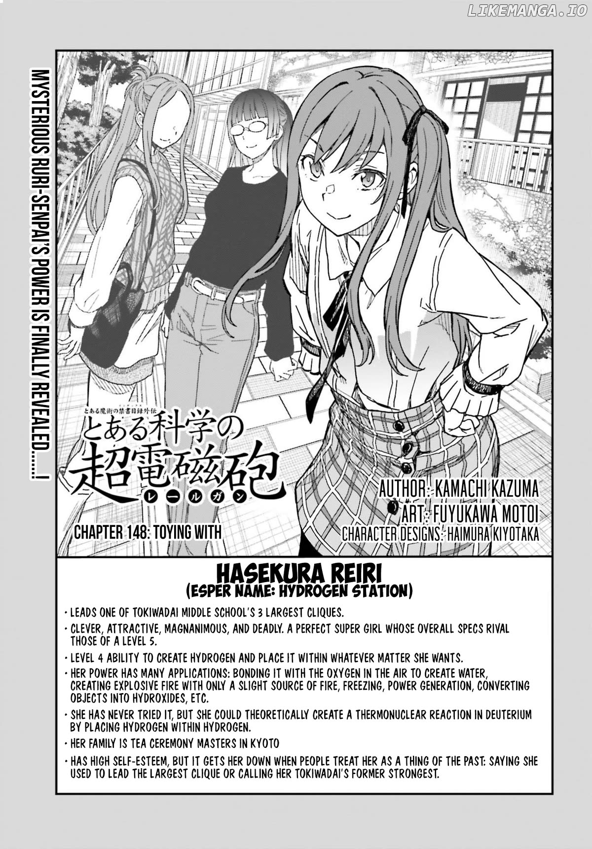 To Aru Kagaku no Railgun chapter 148 - page 3