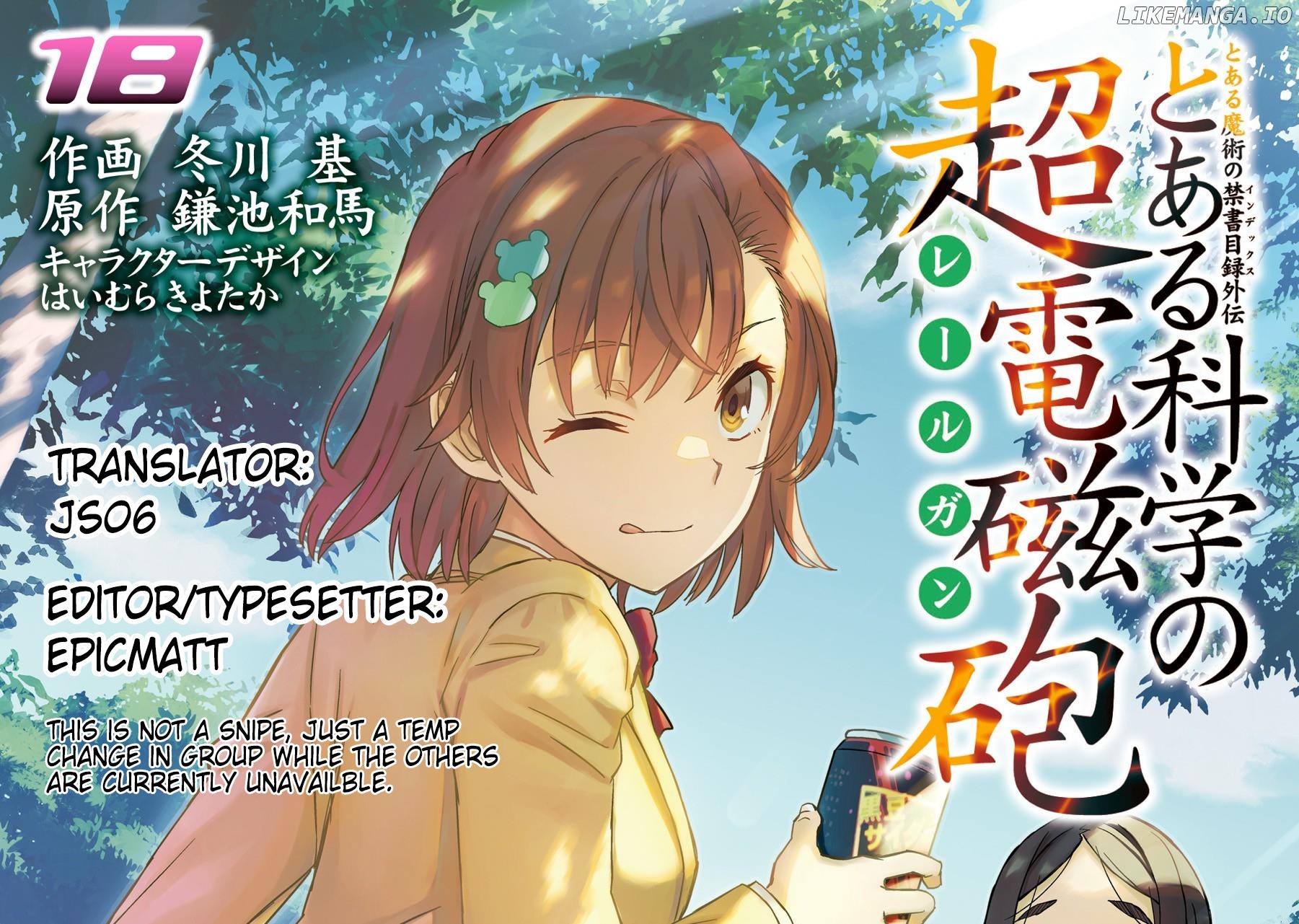 To Aru Kagaku no Railgun chapter 149.1 - page 23