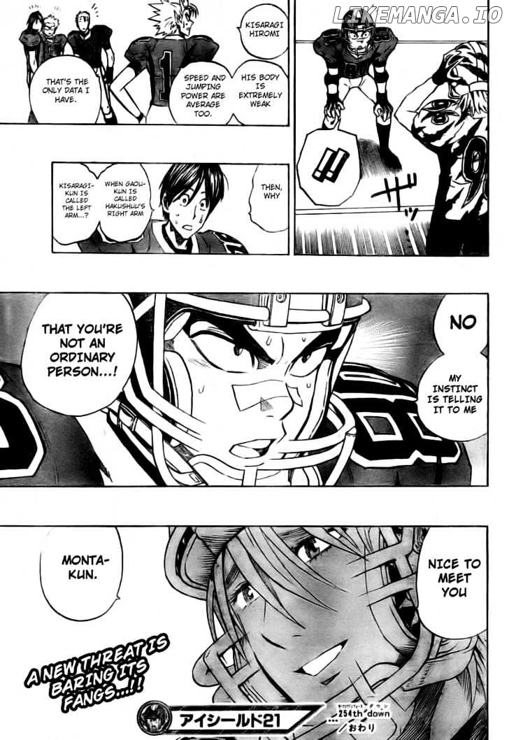 Eyeshield 21 chapter 254 - page 18