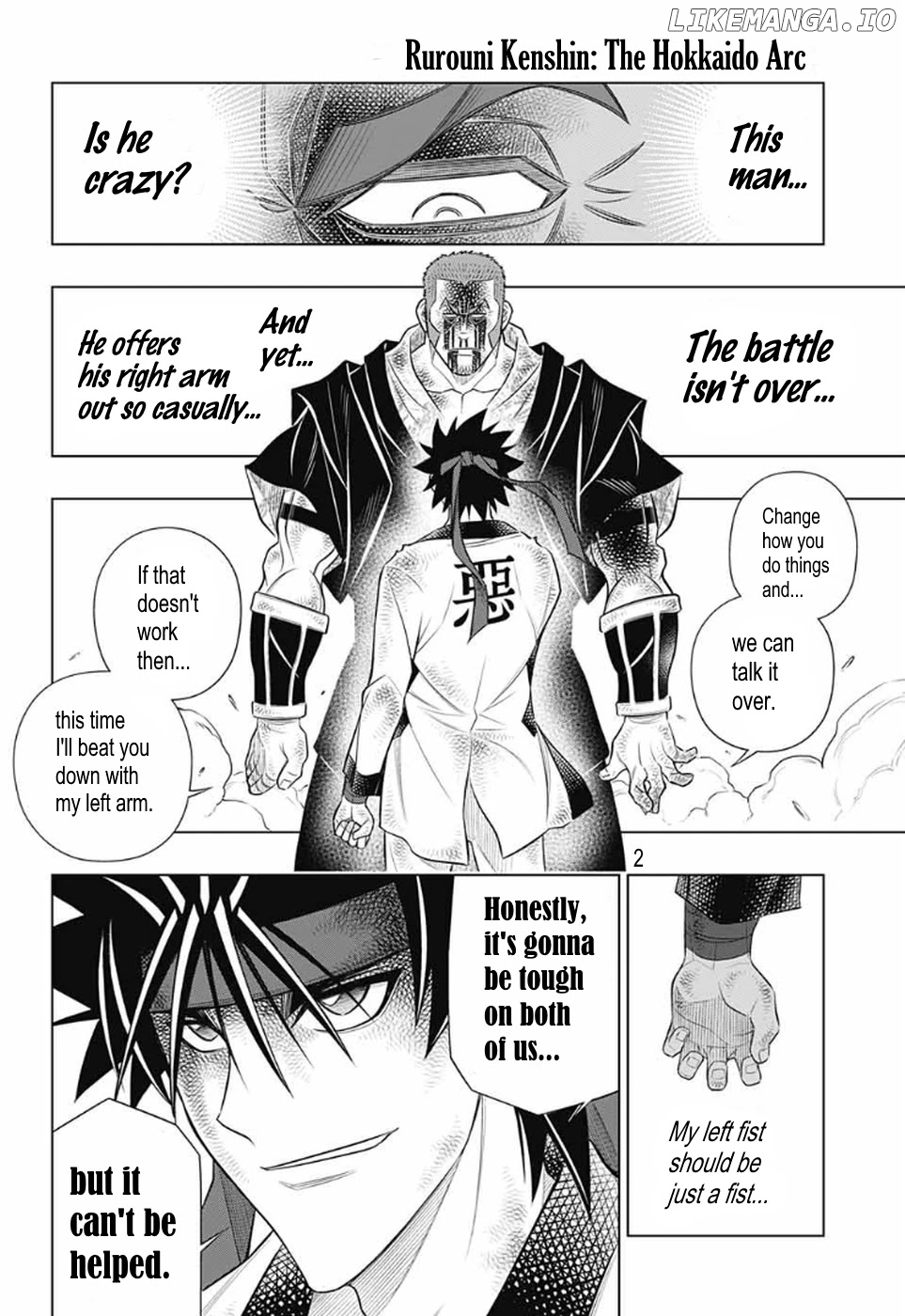 Rurouni Kenshin: Hokkaido Arc chapter 31 - page 2