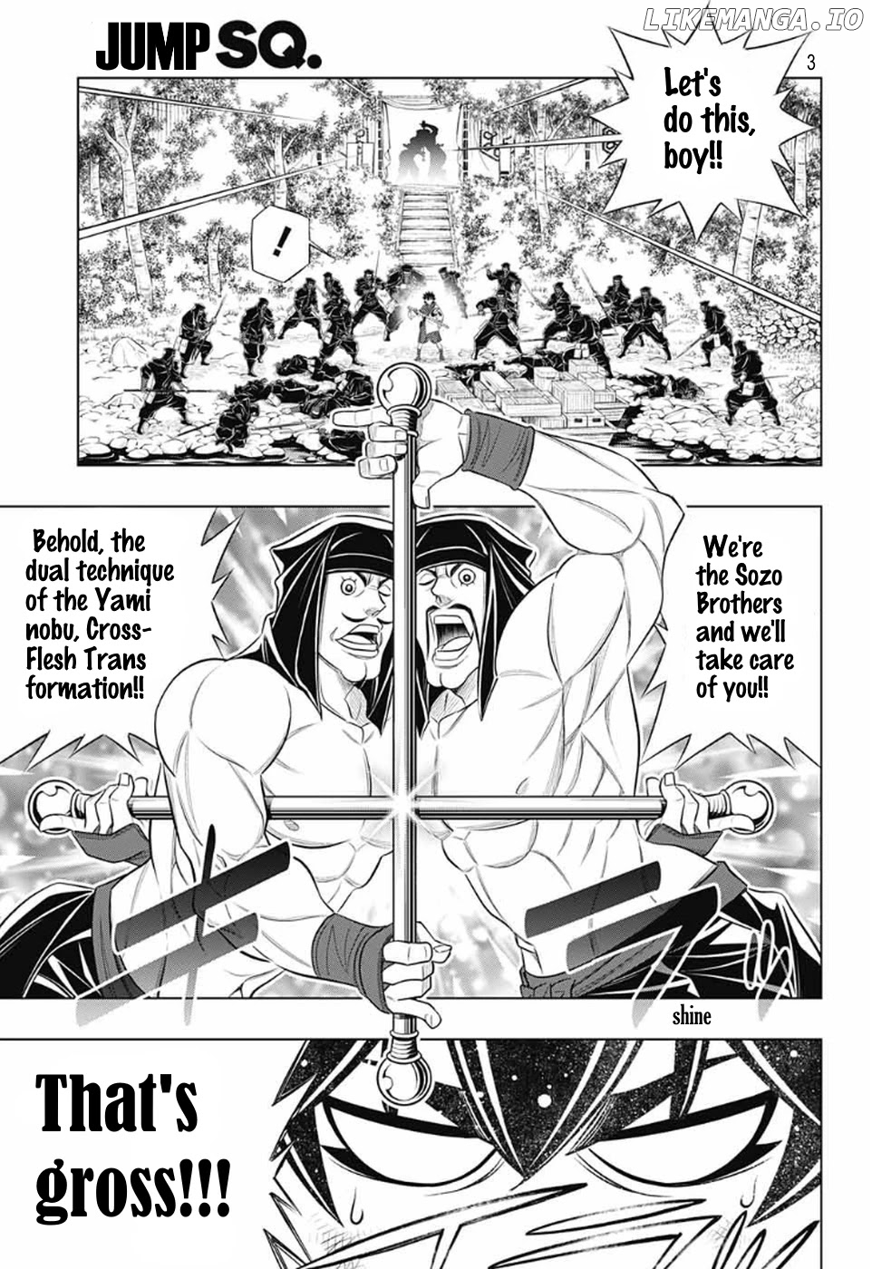 Rurouni Kenshin: Hokkaido Arc chapter 32 - page 3