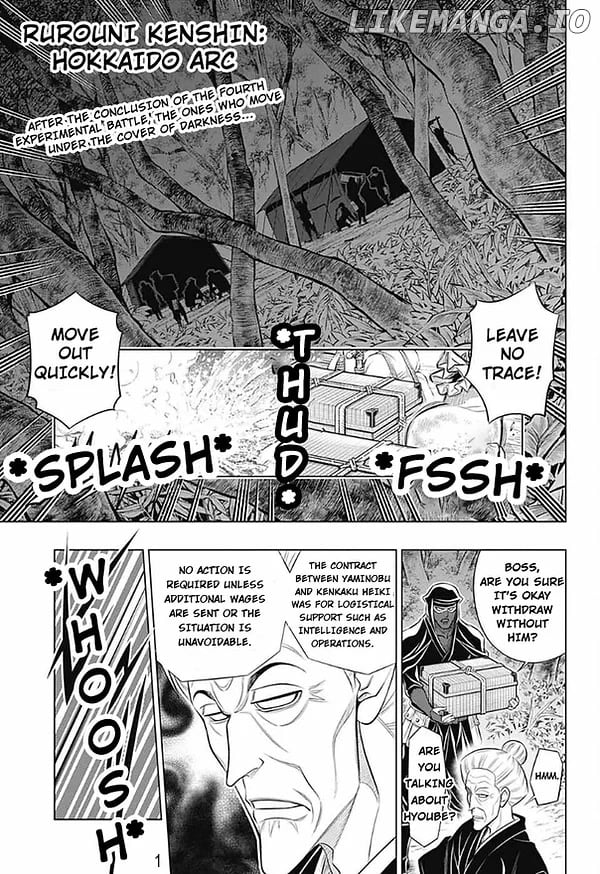 Rurouni Kenshin: Hokkaido Arc chapter 47 - page 1