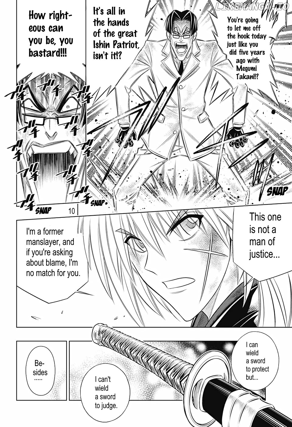 Rurouni Kenshin: Hokkaido Arc chapter 34 - page 9