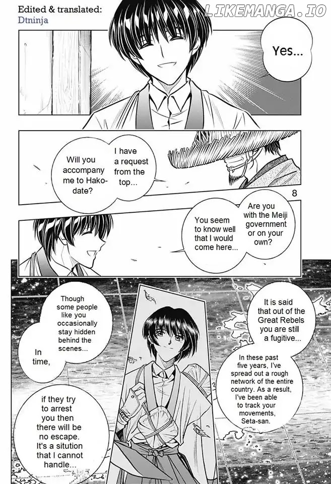 Rurouni Kenshin: Hokkaido Arc chapter 11 - page 8