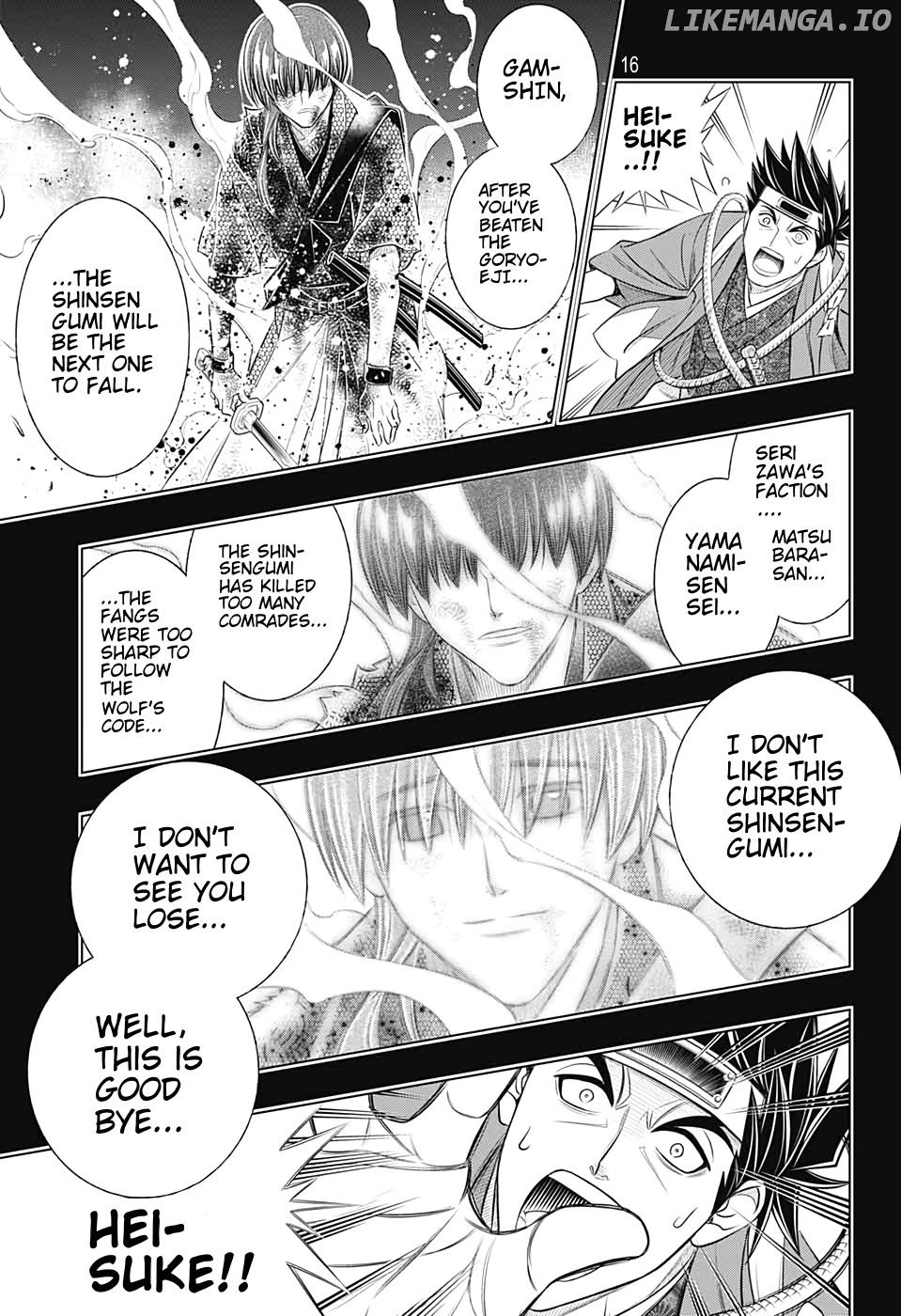 Rurouni Kenshin: Hokkaido Arc chapter 37 - page 16