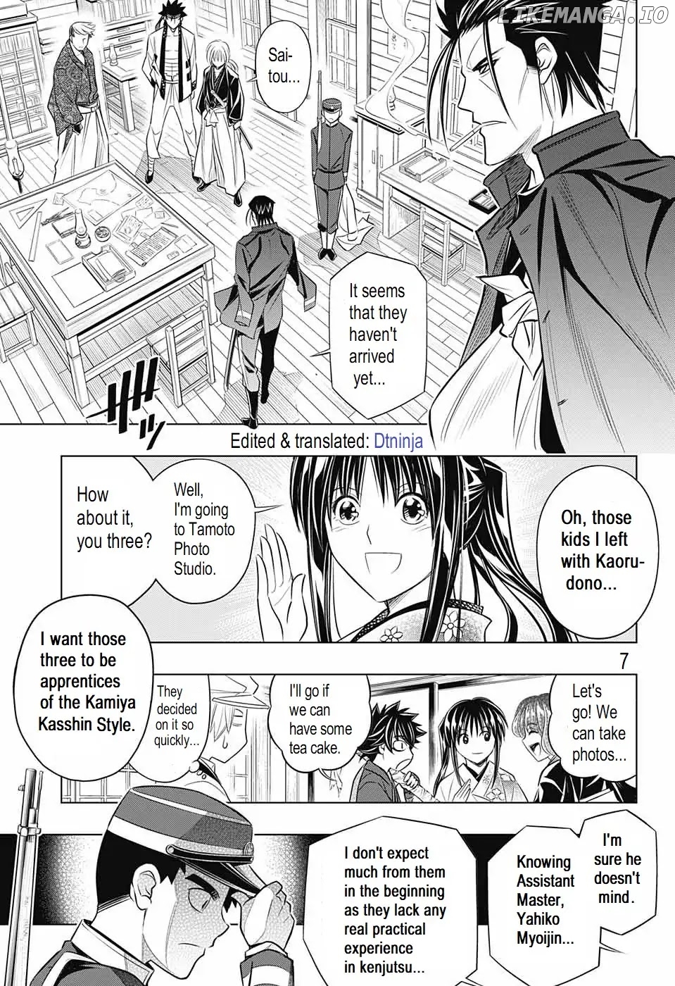 Rurouni Kenshin: Hokkaido Arc chapter 16 - page 7