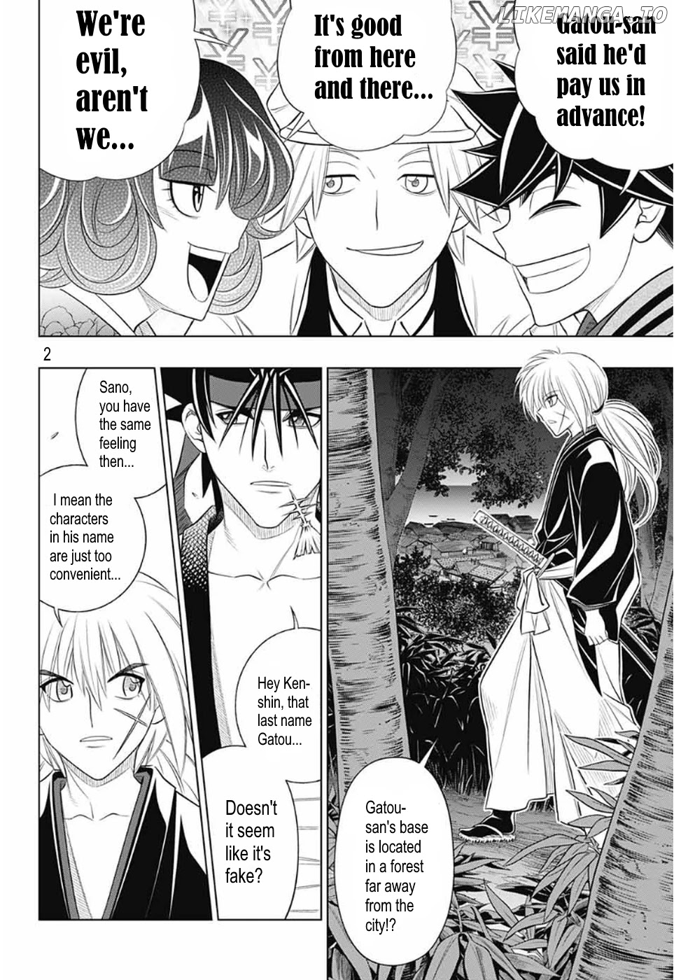 Rurouni Kenshin: Hokkaido Arc chapter 25 - page 2