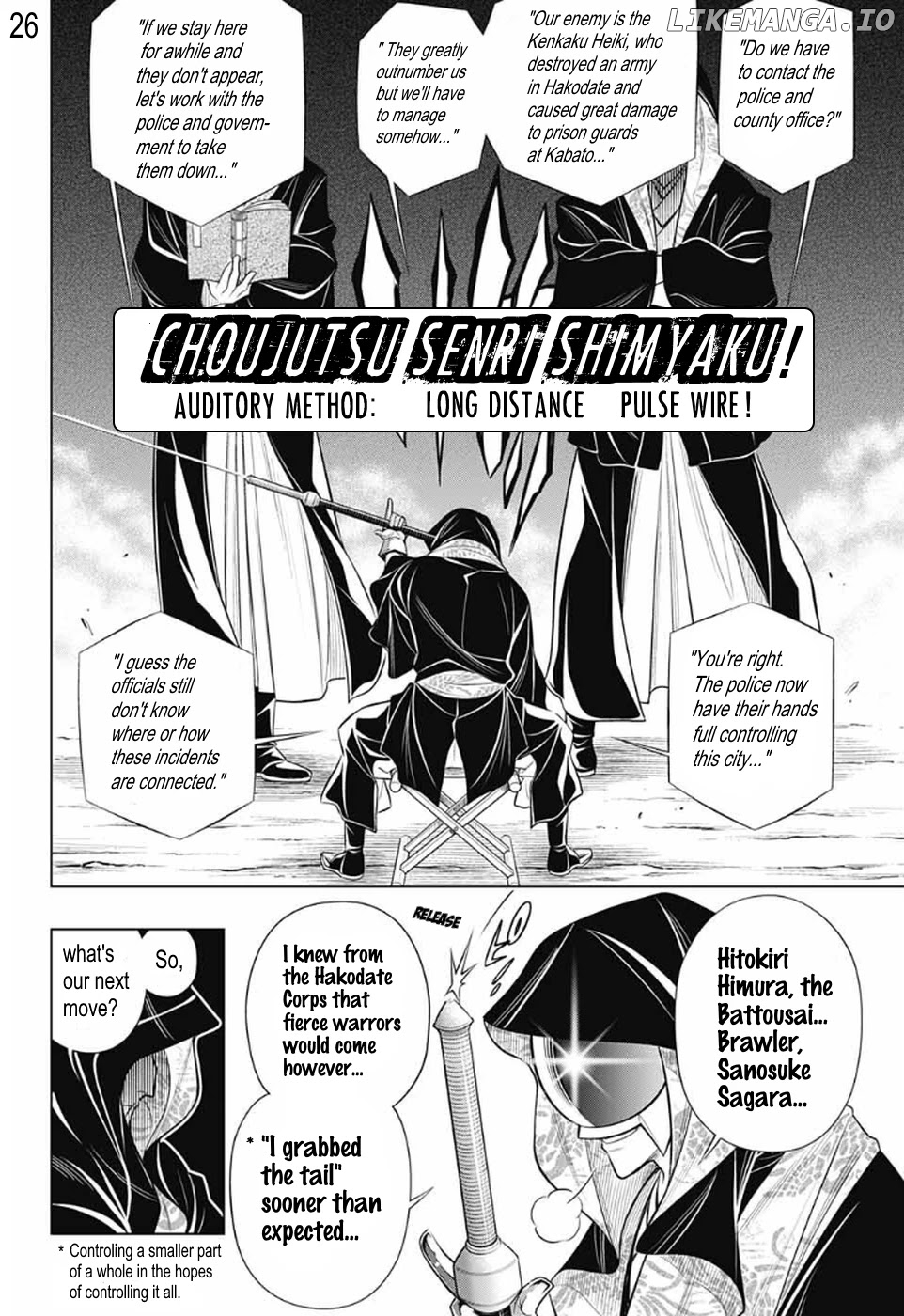 Rurouni Kenshin: Hokkaido Arc chapter 25 - page 26