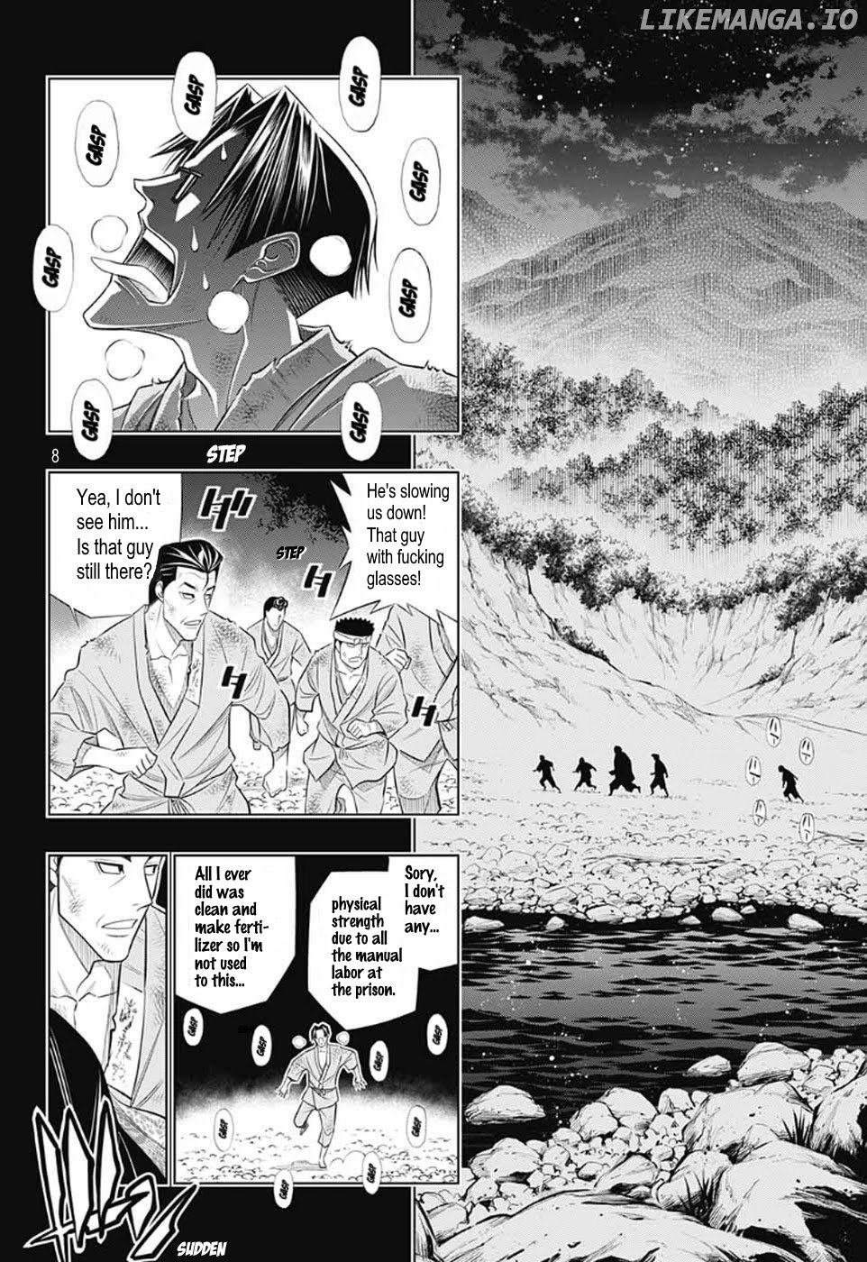 Rurouni Kenshin: Hokkaido Arc chapter 25 - page 8