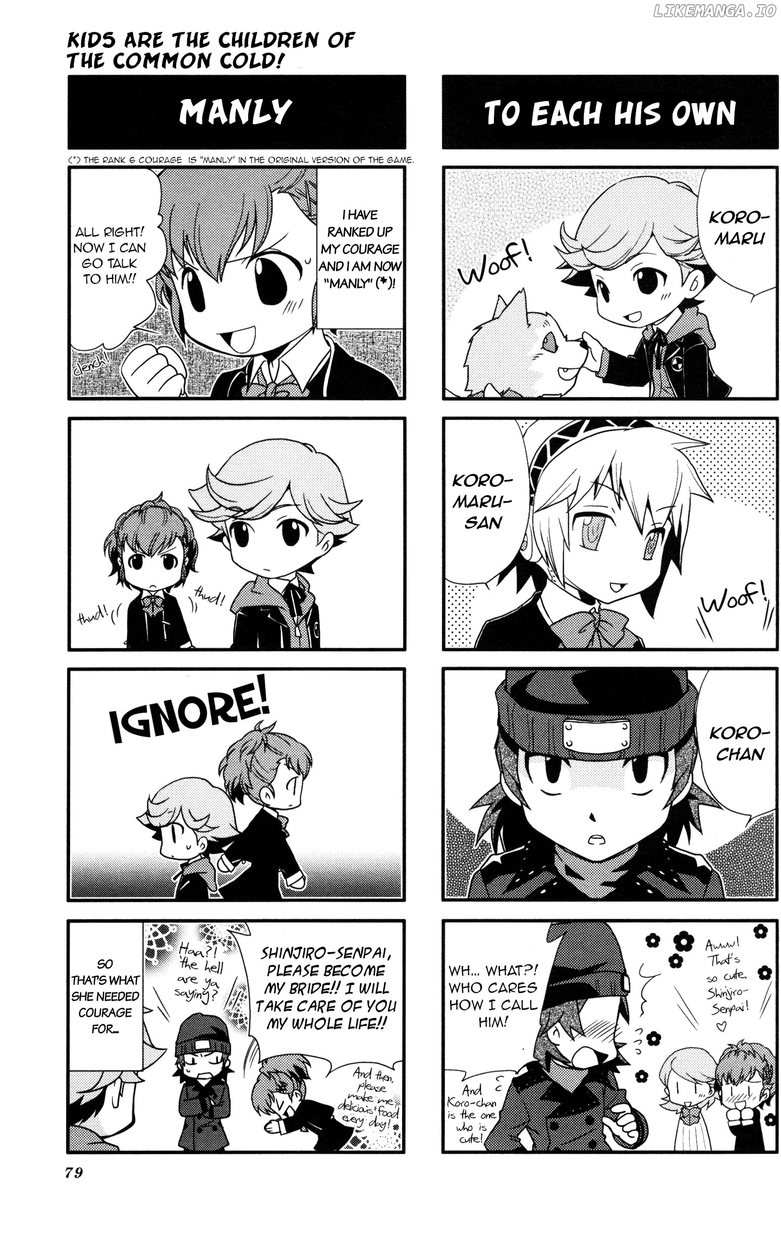 Persona 3 Portable 4Koma Gag Battle chapter 13 - page 6