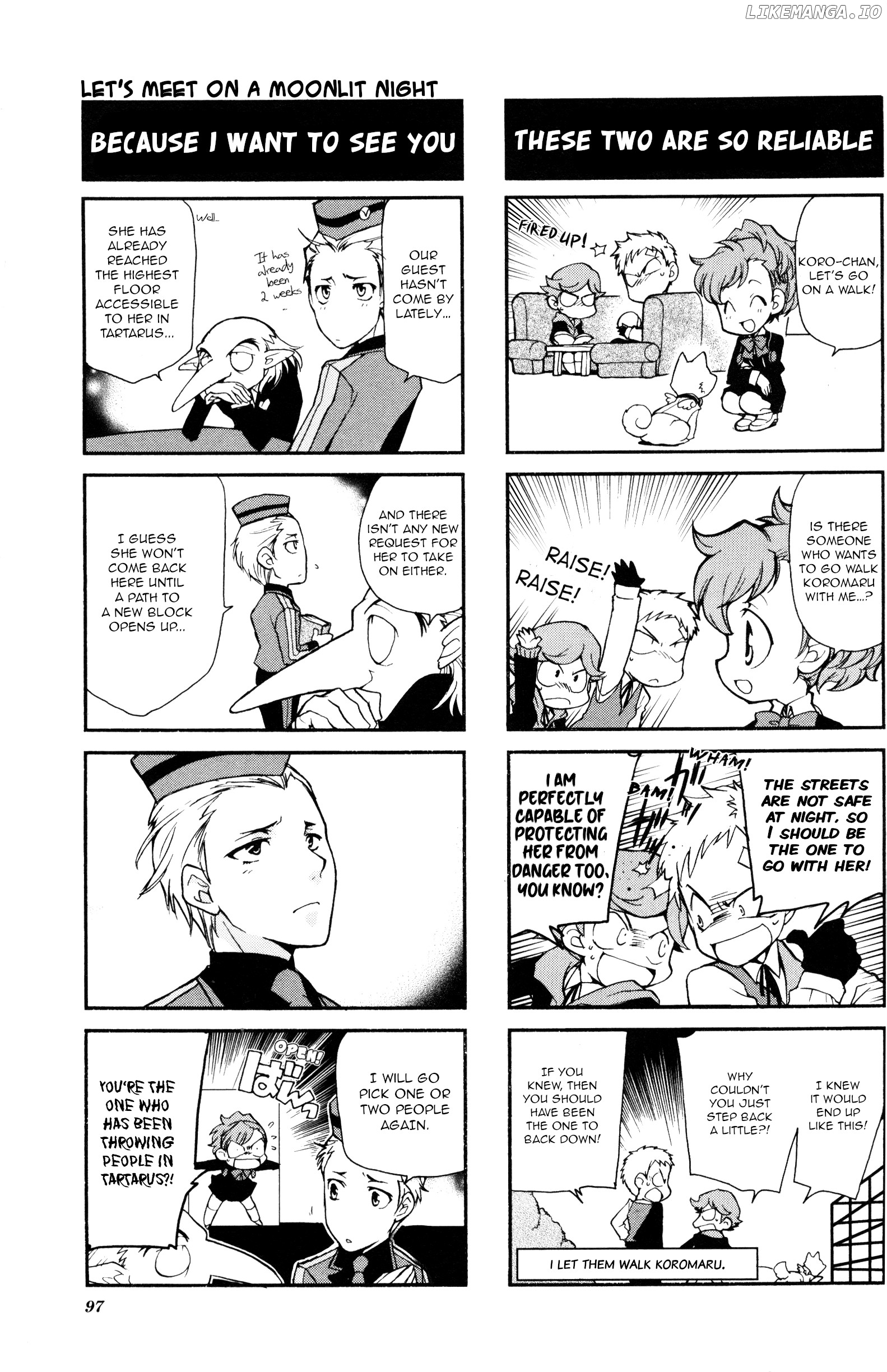 Persona 3 Portable 4Koma Gag Battle chapter 16 - page 6