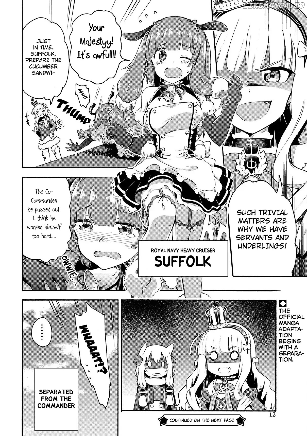 Azur Lane: Queen's Orders chapter 1 - page 6