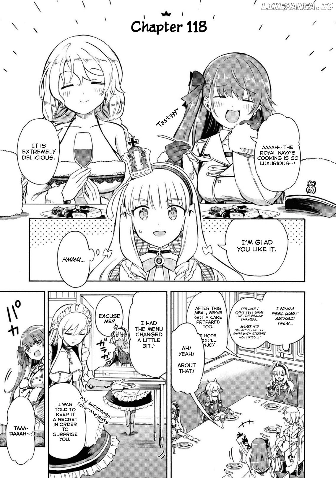 Azur Lane: Queen's Orders chapter 118 - page 1