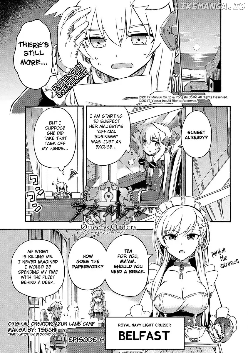 Azur Lane: Queen's Orders chapter 4 - page 1