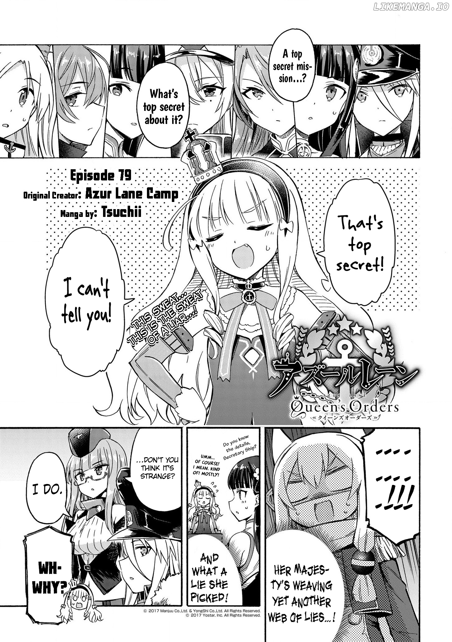 Azur Lane: Queen's Orders chapter 79 - page 1