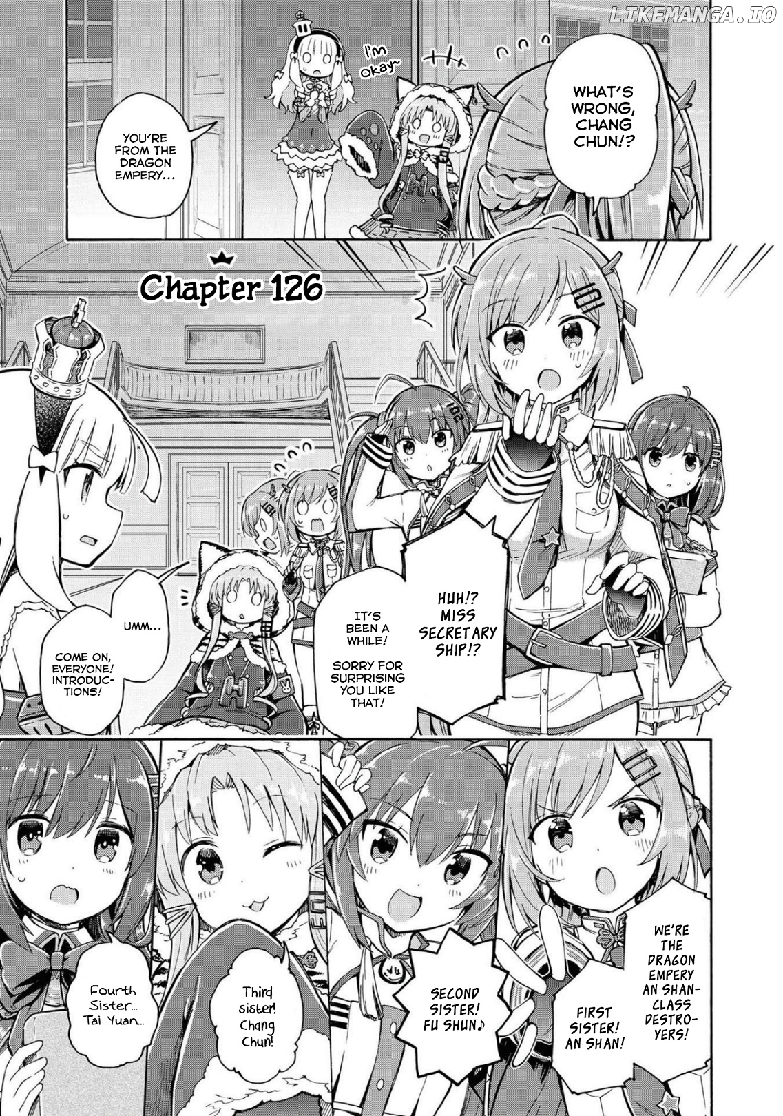 Azur Lane: Queen's Orders chapter 126 - page 1