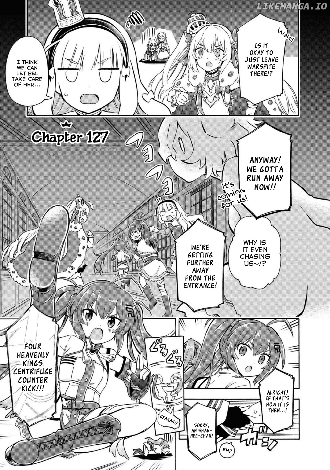 Azur Lane: Queen's Orders chapter 127 - page 1