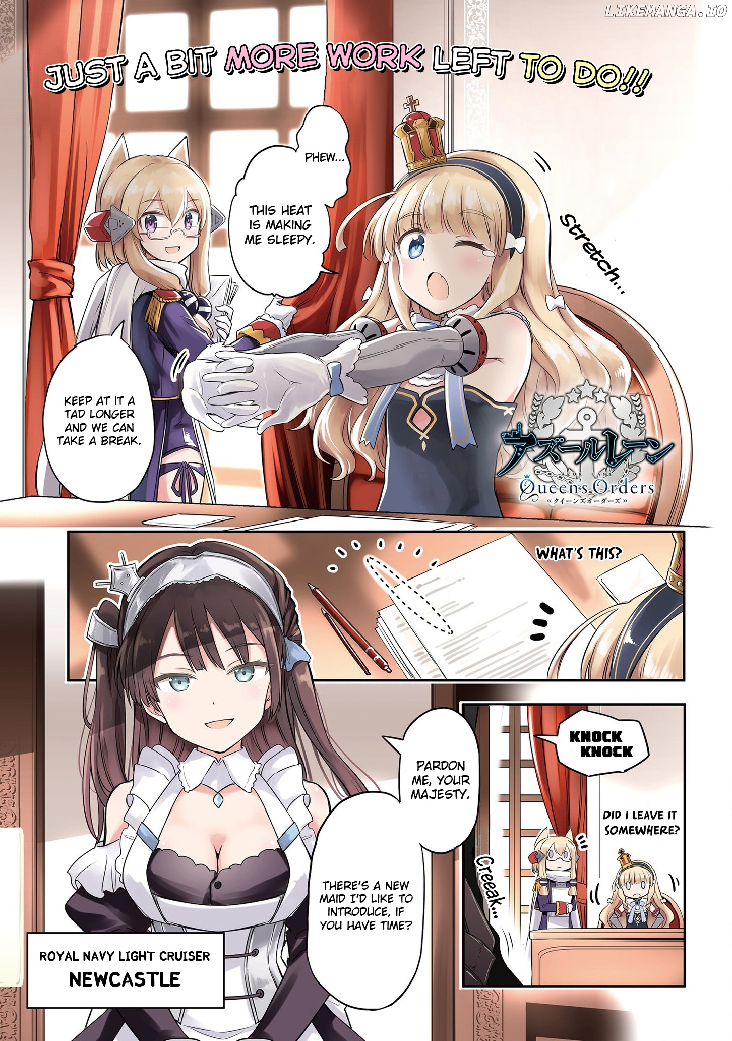 Azur Lane: Queen's Orders chapter 57 - page 1