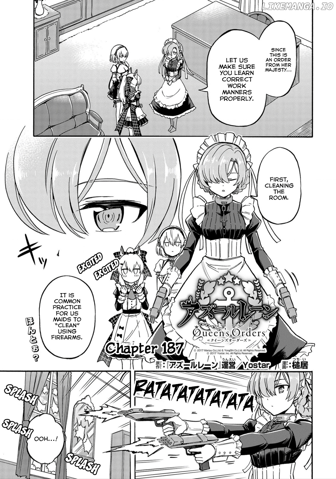 Azur Lane: Queen's Orders chapter 187 - page 1