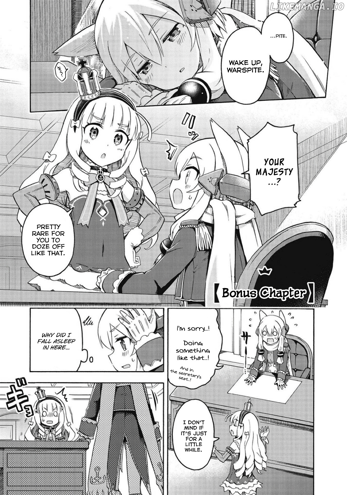 Azur Lane: Queen's Orders chapter 32.5 - page 1