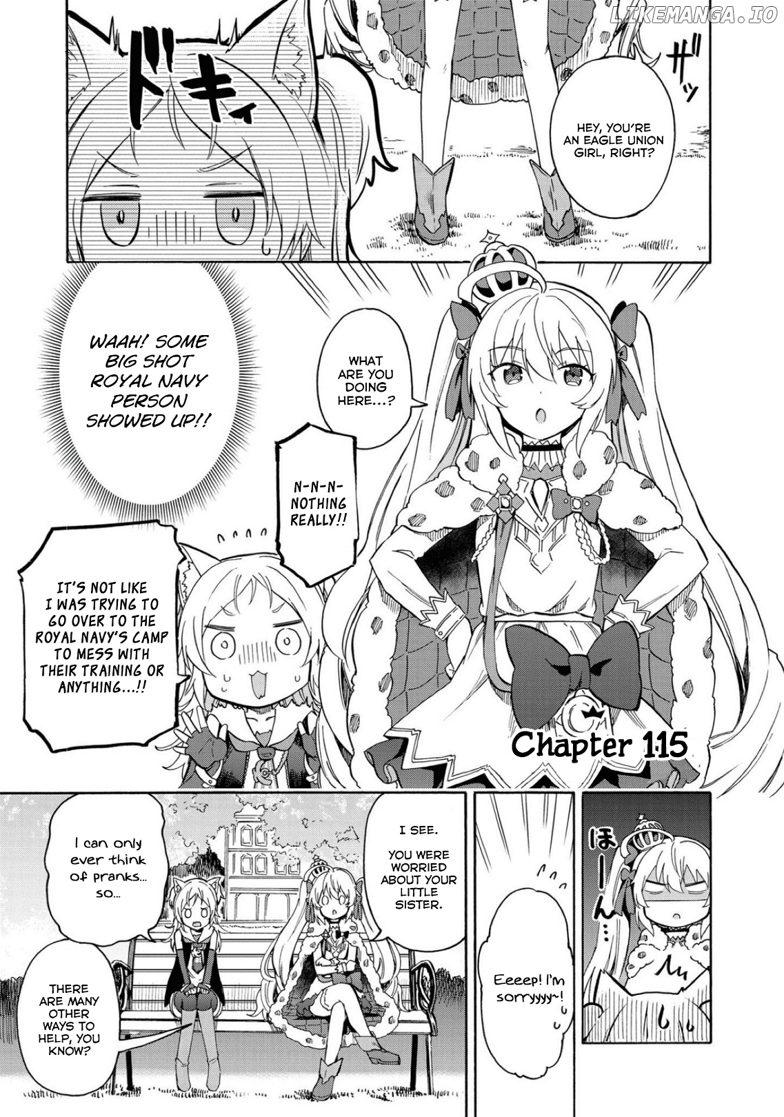 Azur Lane: Queen's Orders chapter 115 - page 1