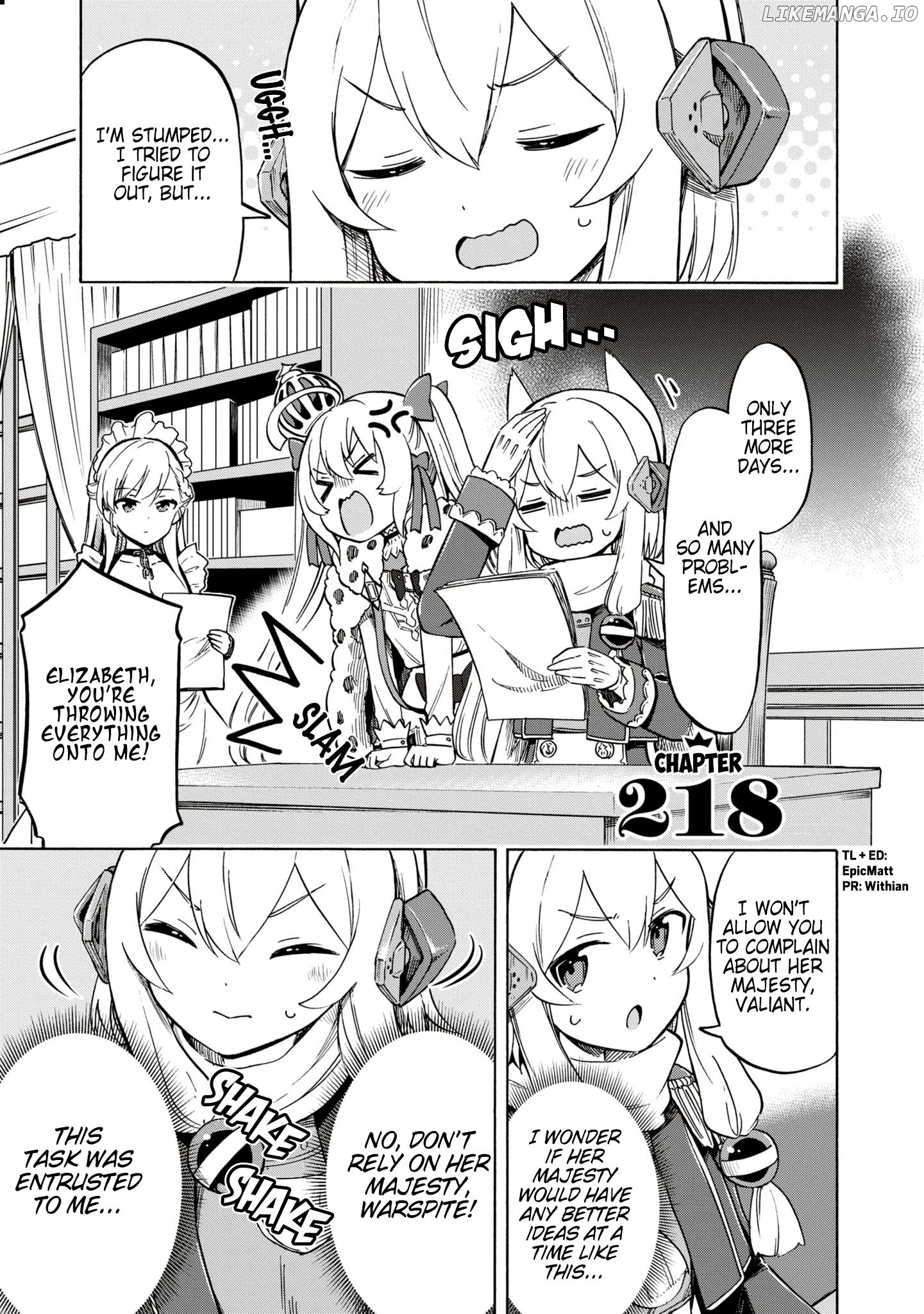 Azur Lane: Queen's Orders chapter 218 - page 1