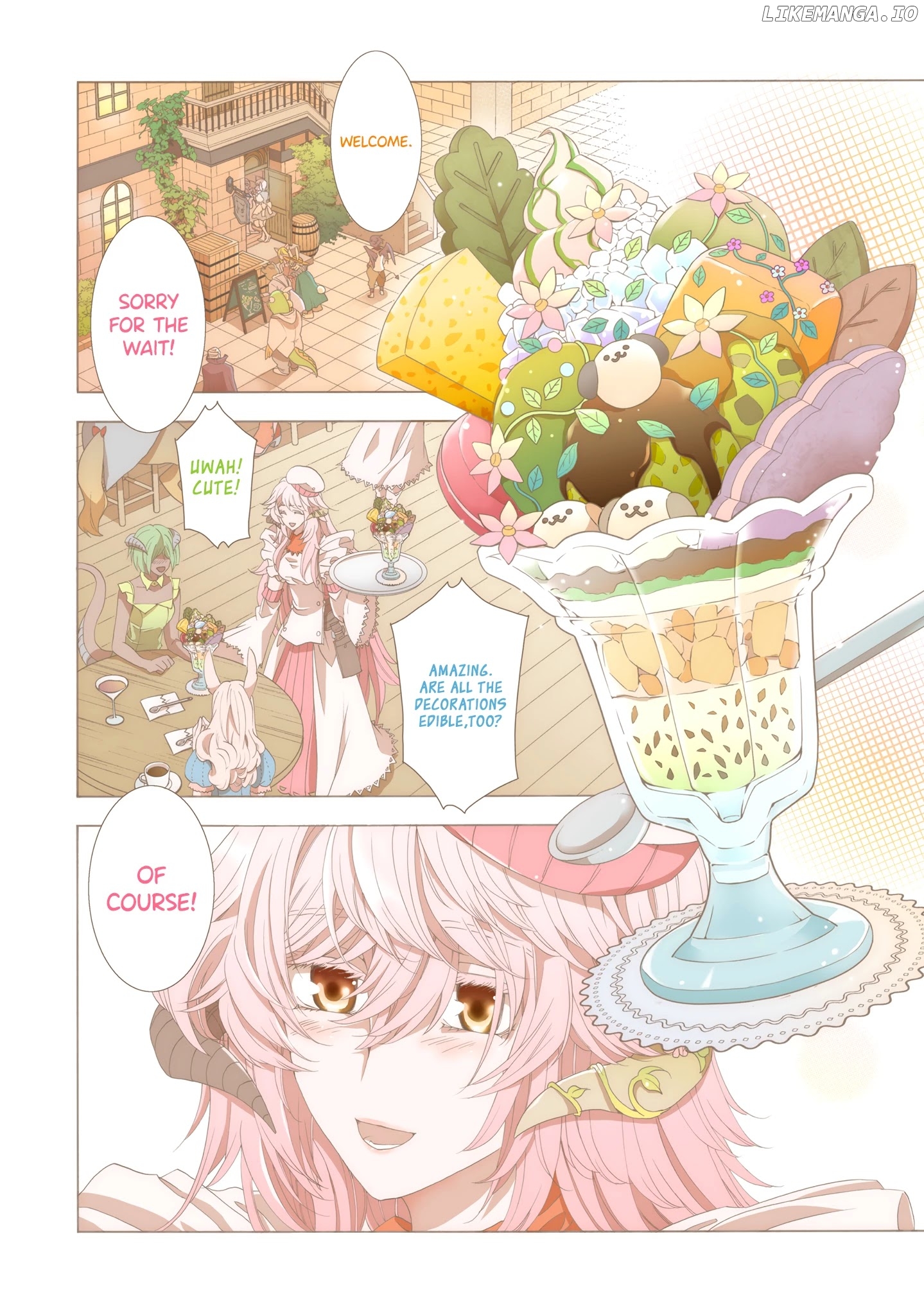 I Was Pleased To Make A Parfait For The Demon King chapter 7 - page 2