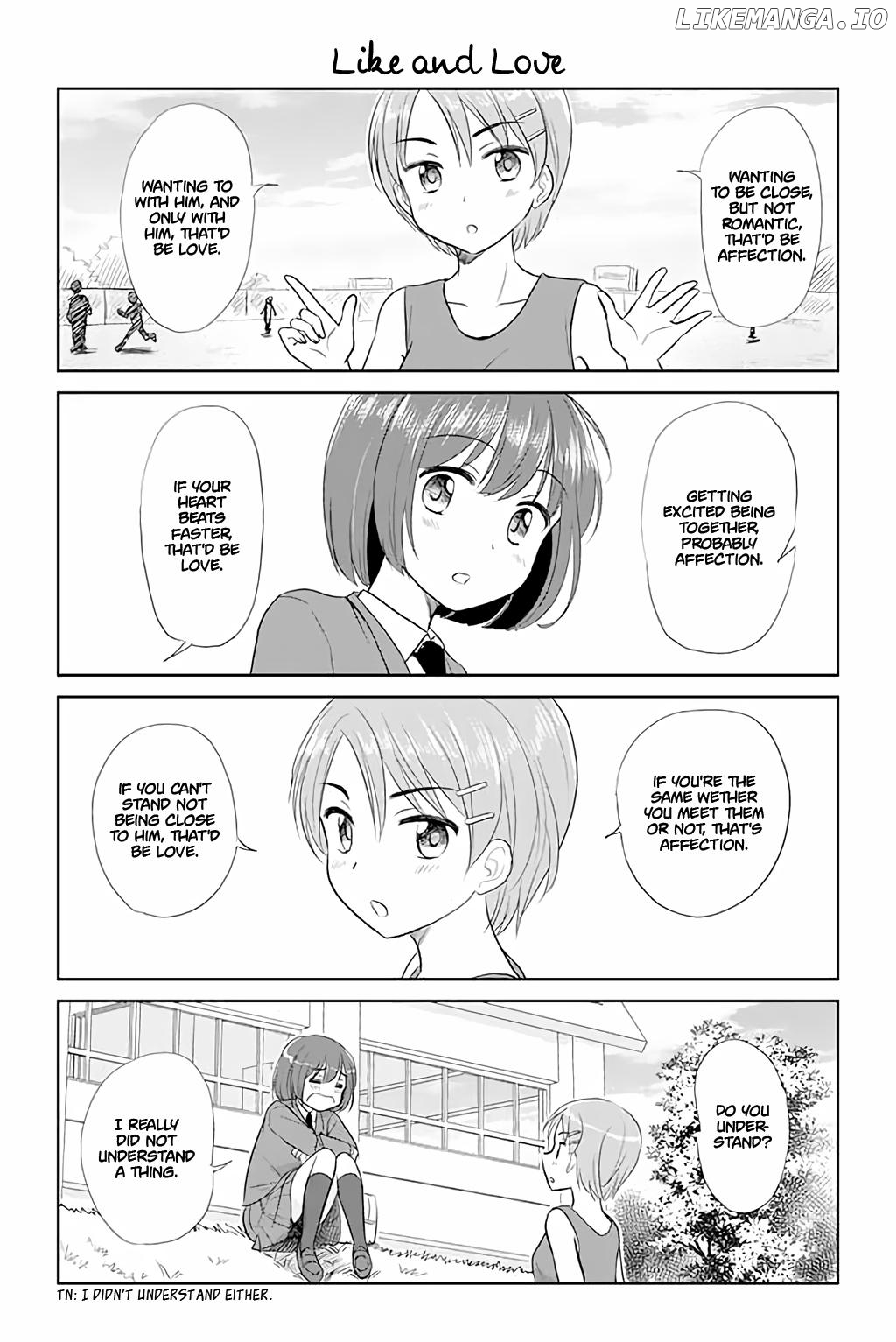 Otome Danshi ni Koisuru Otome Chapter 60 - page 1